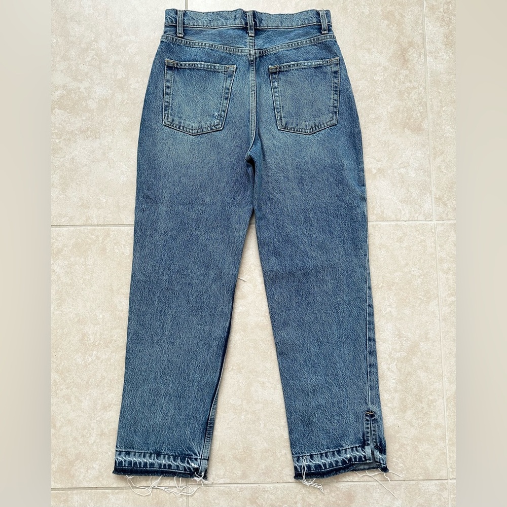 Free People Lita Slim Leg Distressed Jeans - Picture 8 of 10